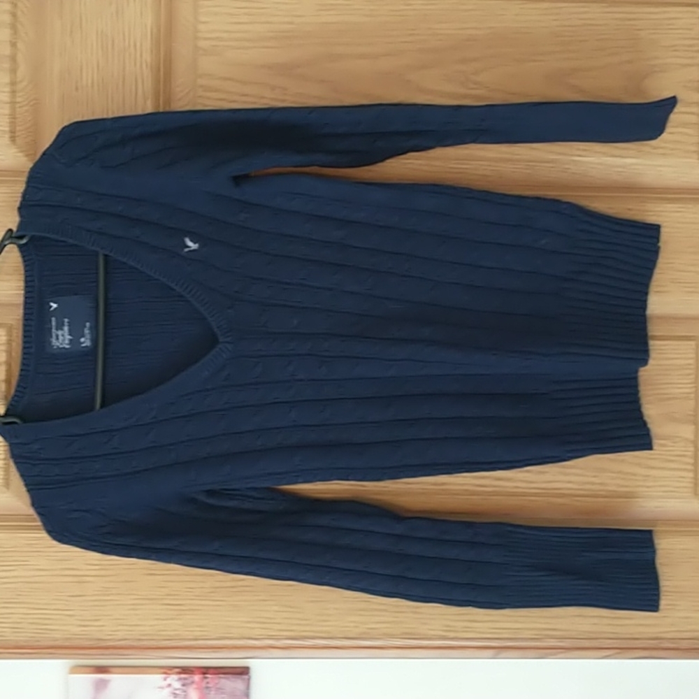 Vintage American eagle deep V sweater